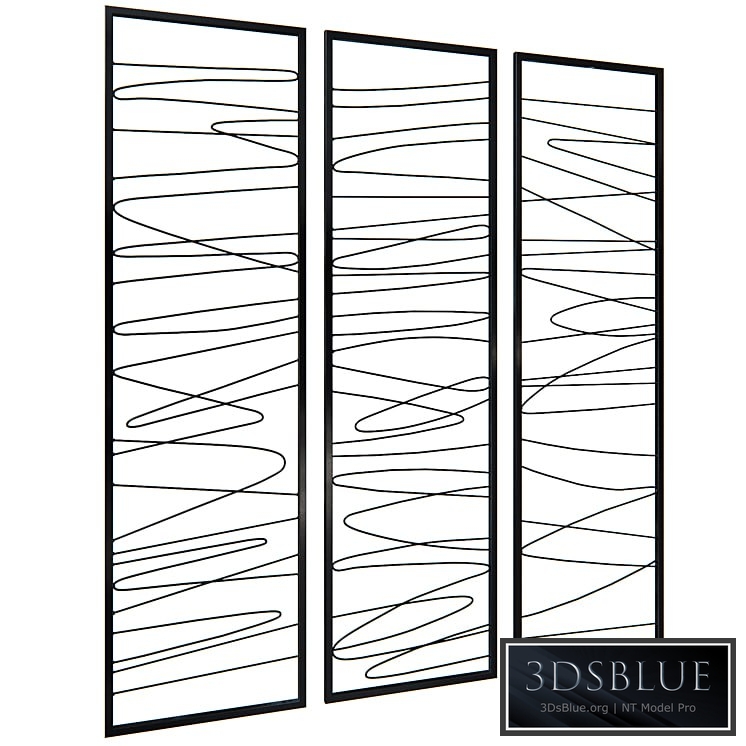 Linear Wall Art by Steven Sabados