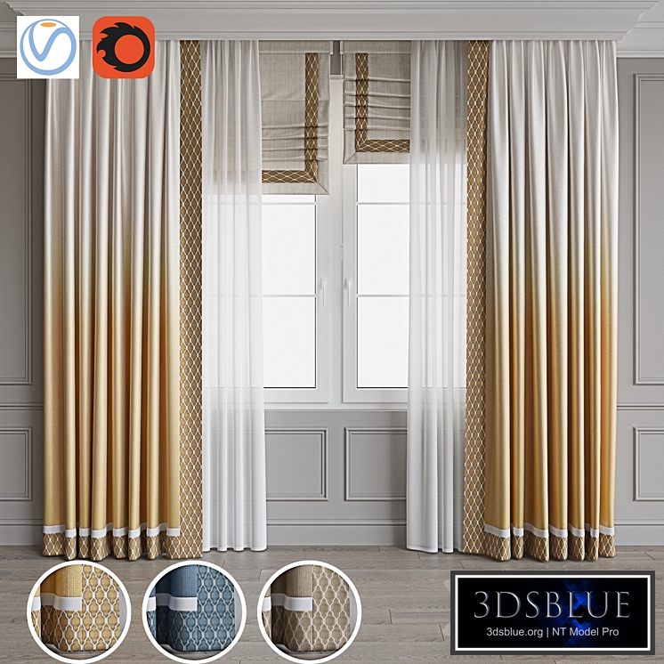 Set of curtains 110