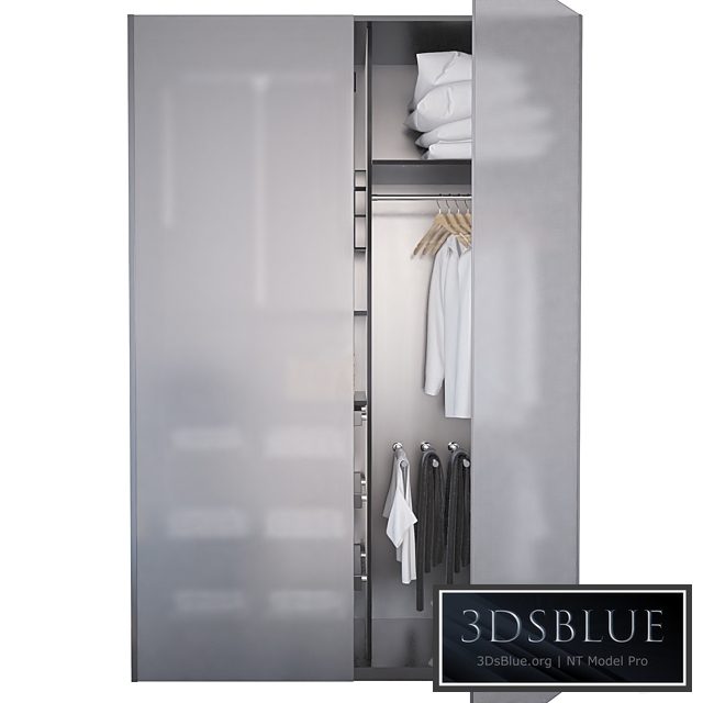 Cupboard with filling