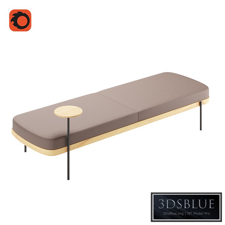 Bench Abisko AB 3P00 from True Design