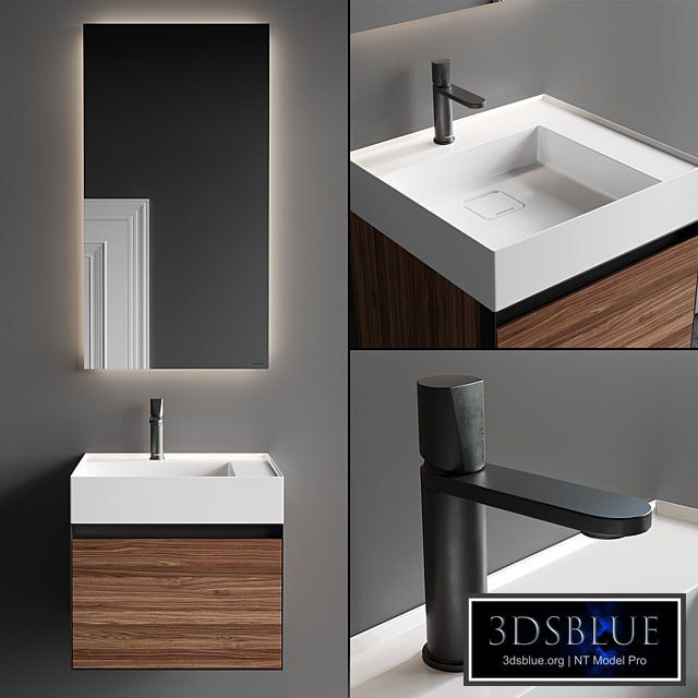 Antonio Lupi Design Atelier + Graffio Vanity Unit Set 3