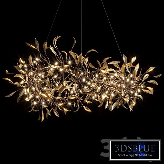 Hanging chandelier Vargov Design - Olive