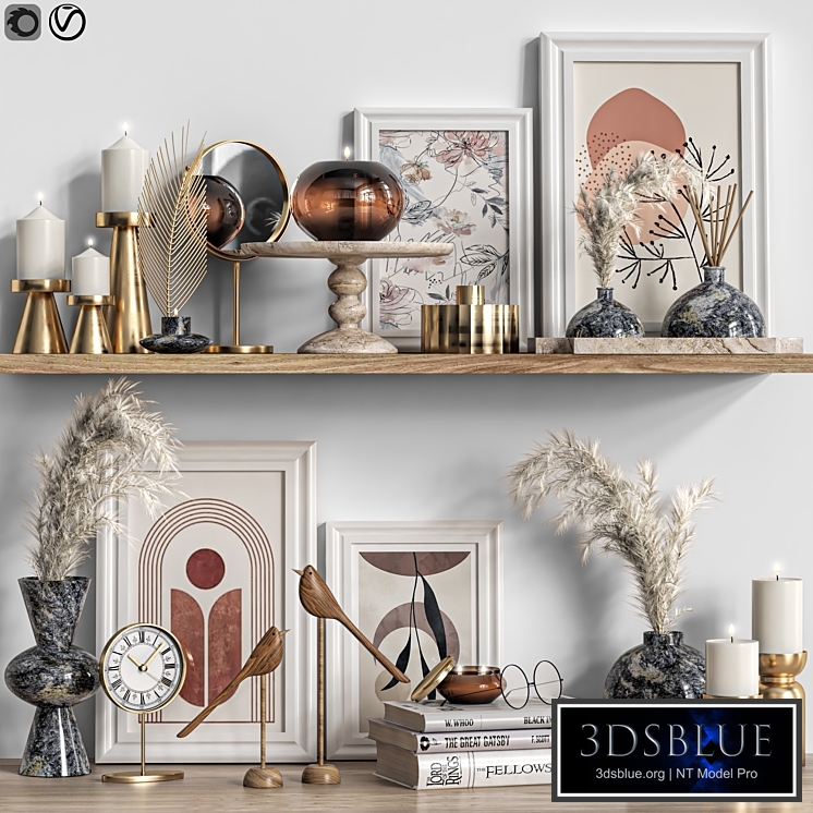 Decorative shelf 05