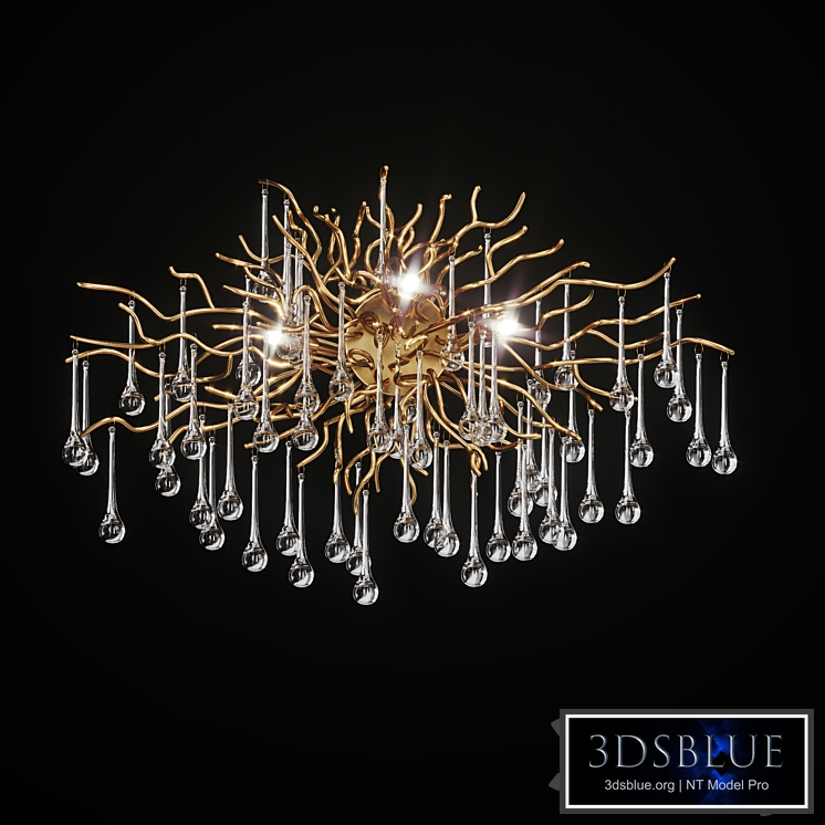 Luxury sconce in the form of drops MARIAN