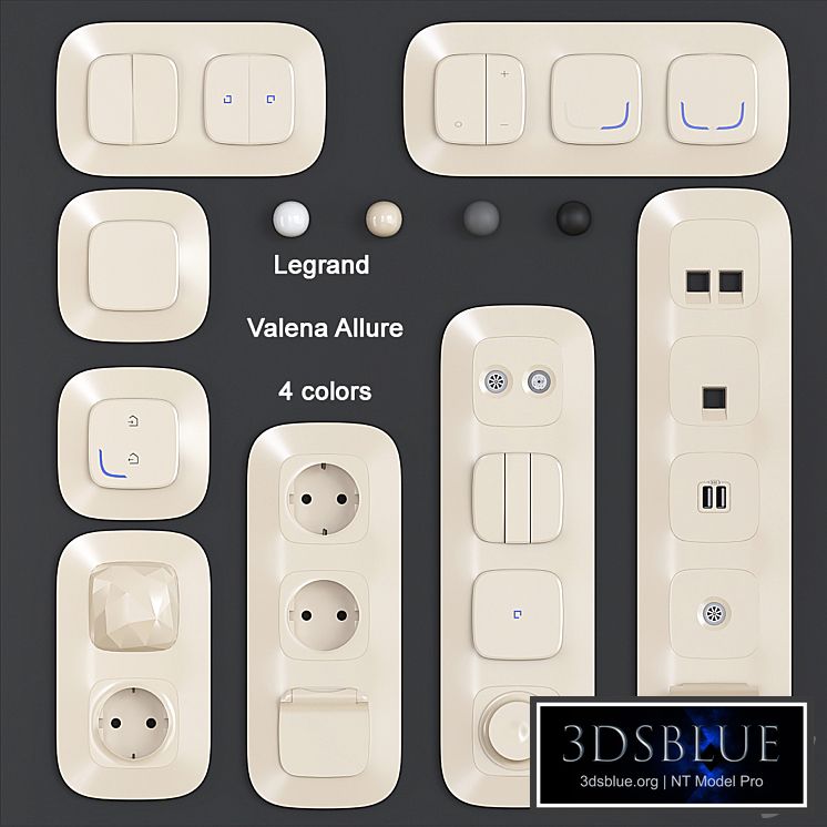 Sockets and switches Legrand Valena Allure
