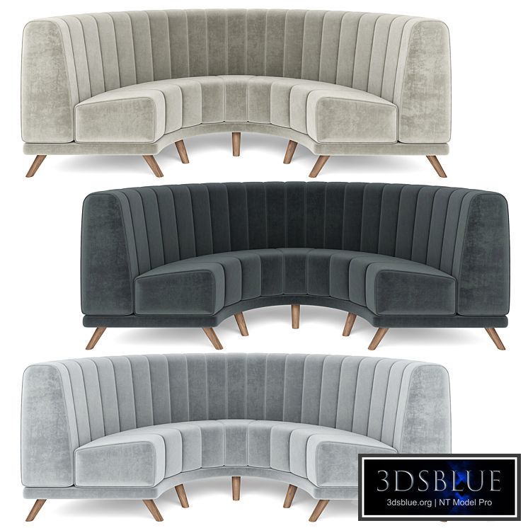 MD Round Sofa 003
