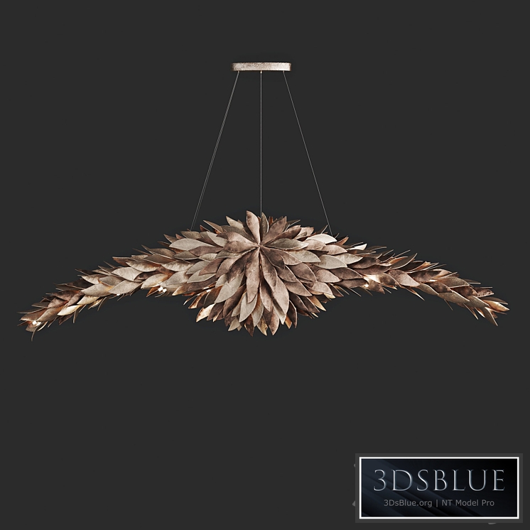 Luxury chandelier with petal elements EVO Vetvistore