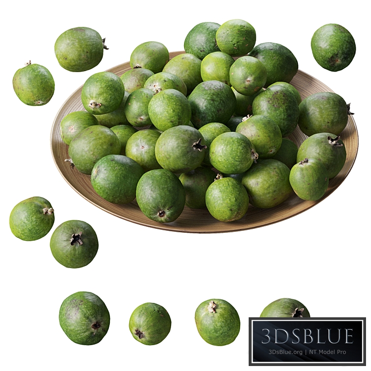 Feijoa on a platter