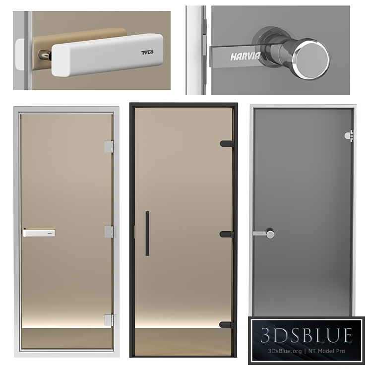 Hamam Turkish Sauna Glass Doors