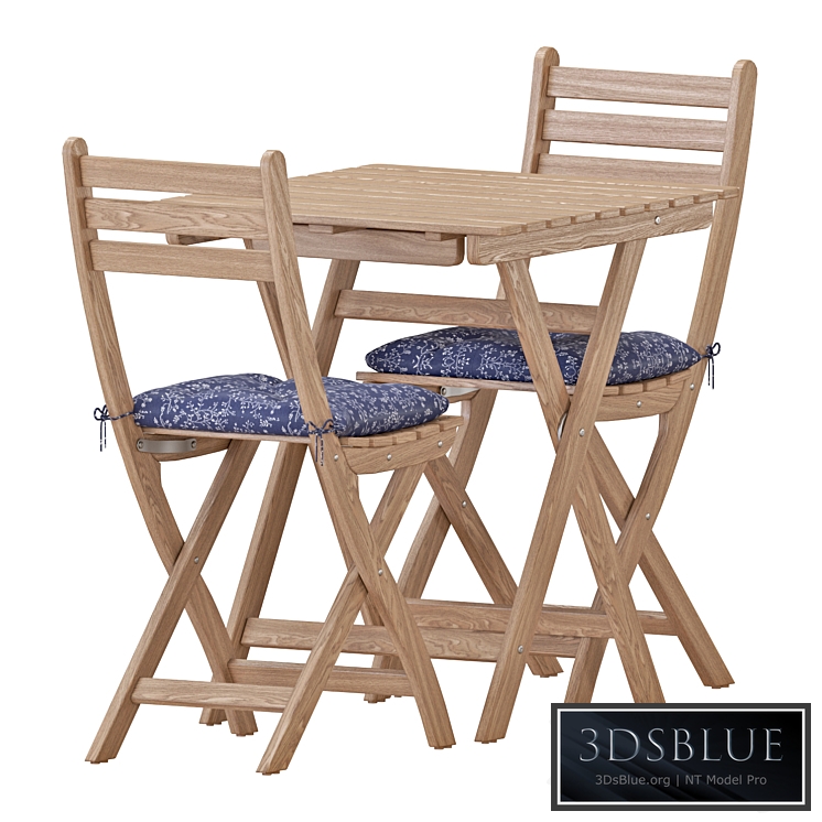 IKEA ASKHOLMEN Table And Chairs Set 2