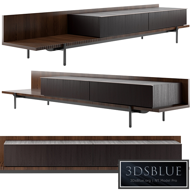 bookcase Minotti Superquadra 2021 collection № 1