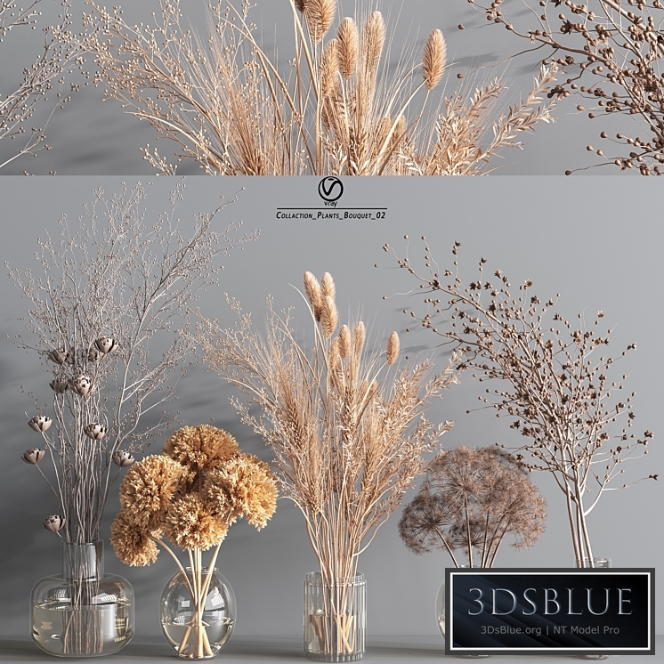 Collaction_Plants_Bouquet_2_vray