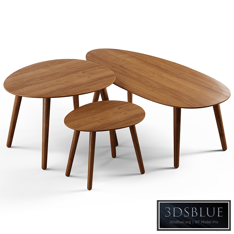 Zara Home The wooden table with beveled corners