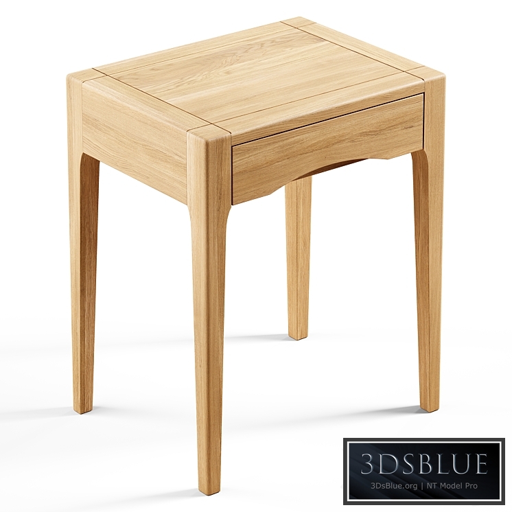 Zara Home - The oak wood bedside table with drawer