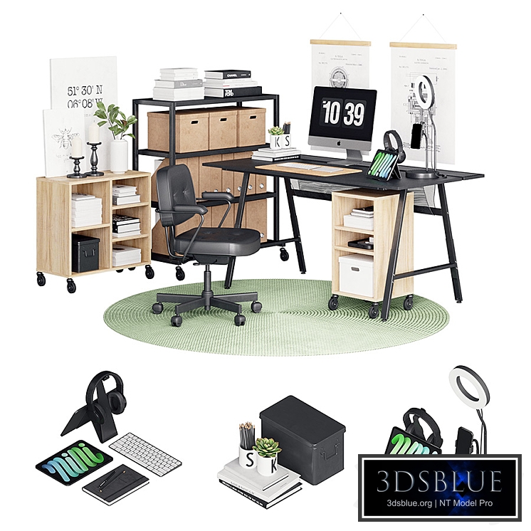 Utespelare Industrial Desk