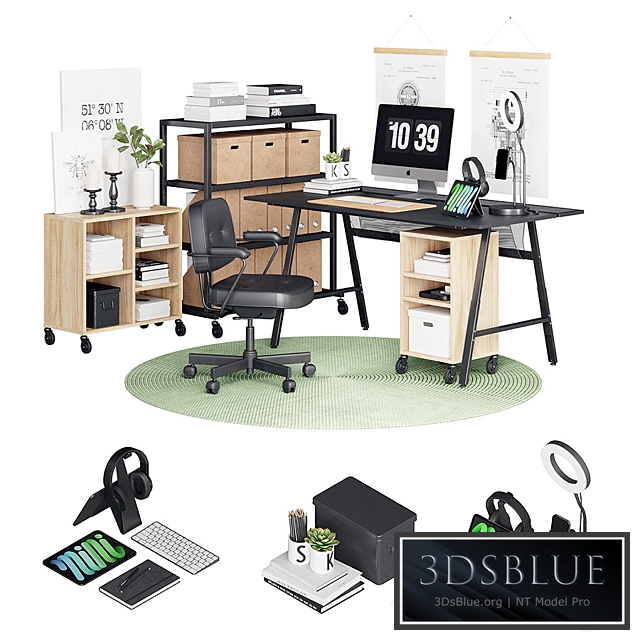 Utespelare Industrial Desk