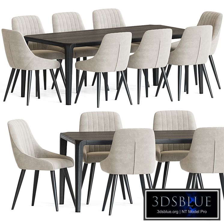 Chipman Chair Eiles Table Dining Set