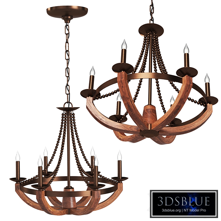Chandelier astounding rustic wrought iron