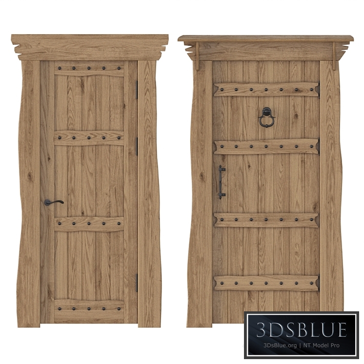 Solid wood doors