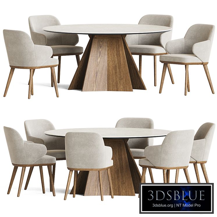 Foyer Chair Icaro Table Dining Set