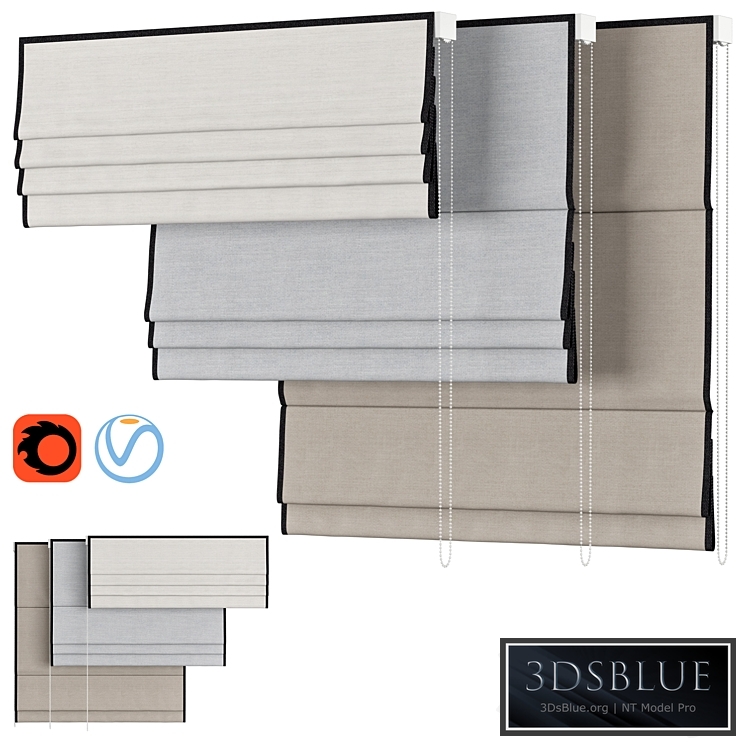 Roman Curtains 134 | Backhausen | Rebbio