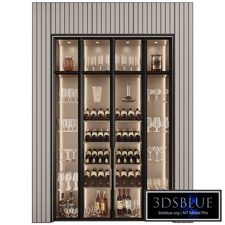 Сupboard with dishes My Design №27