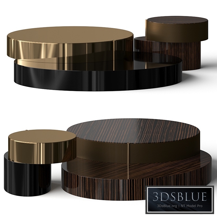 Minotti Benson Coffee Table Set
