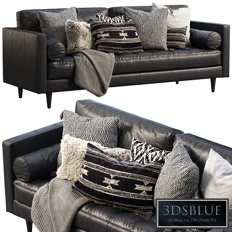 Joybird Briar Leather Sofa