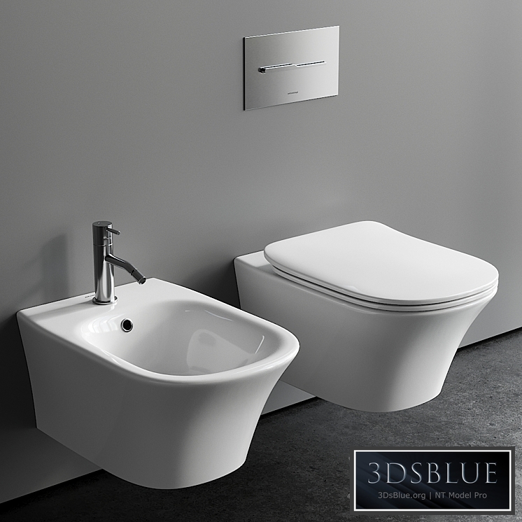 Antonio Lupi Design Cabo Wall-Hung WC