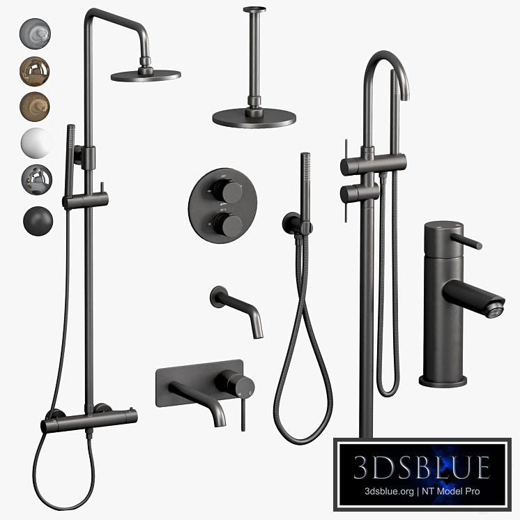 Faucets and shower sets Lusso set 2