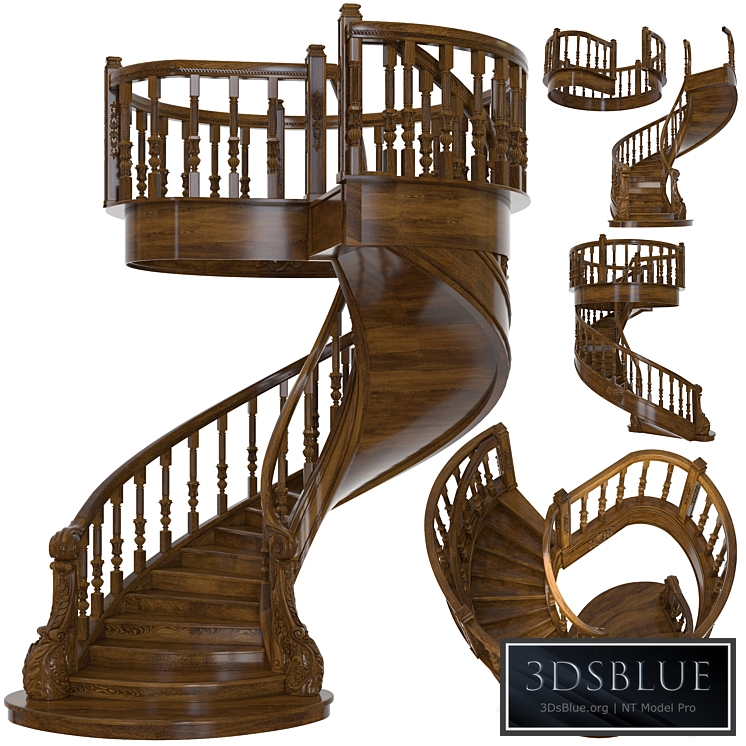 Spiral staircase, classical