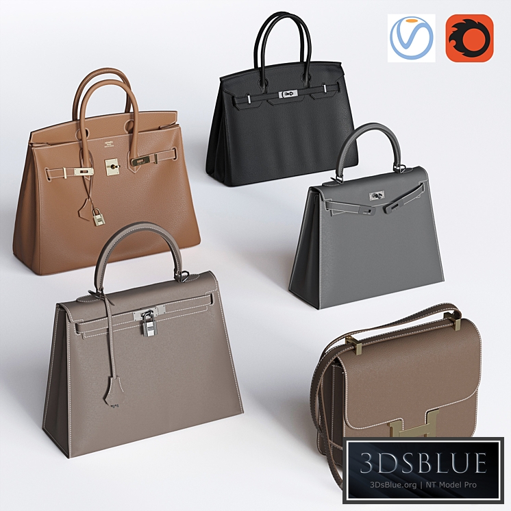 Set of bags 7. Hermes 2