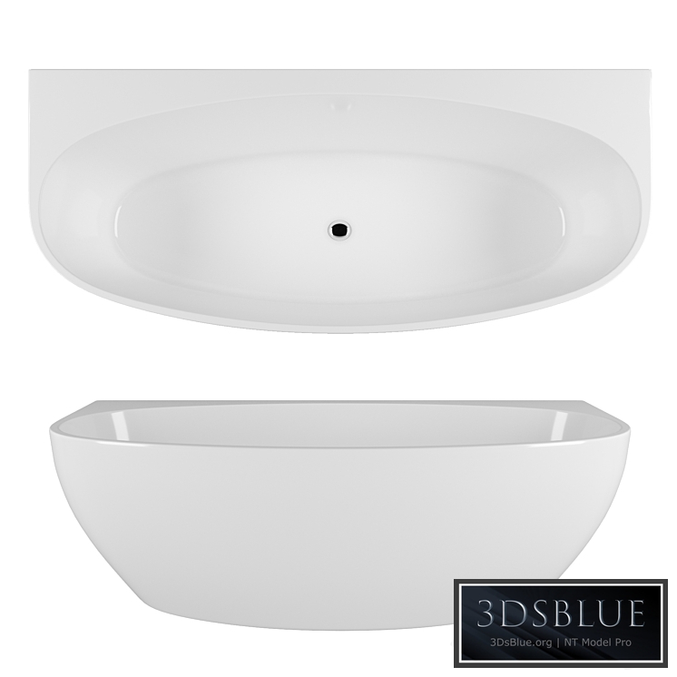 Freestanding bathtub BelBagno BB83-1700