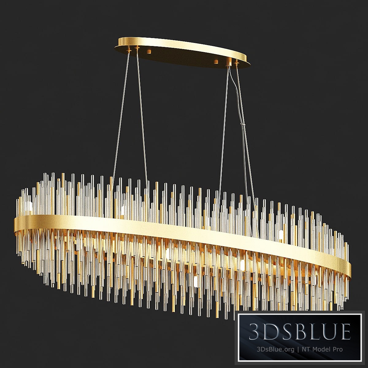 Odeon Light Ida Oval Chandelier