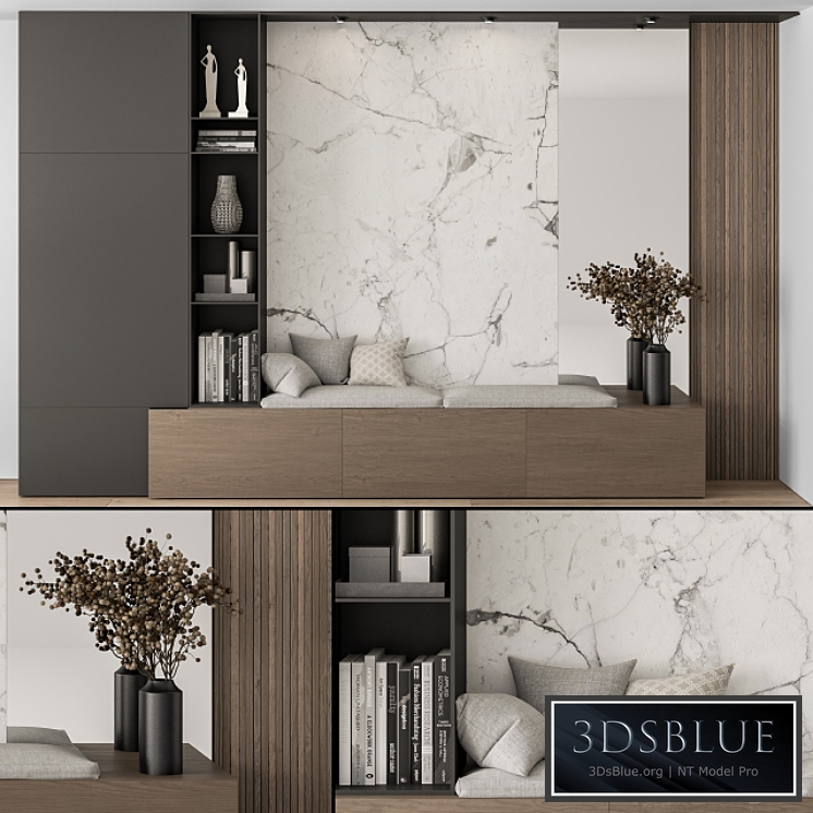 Hallway 30 - Stone and Wood Entrance