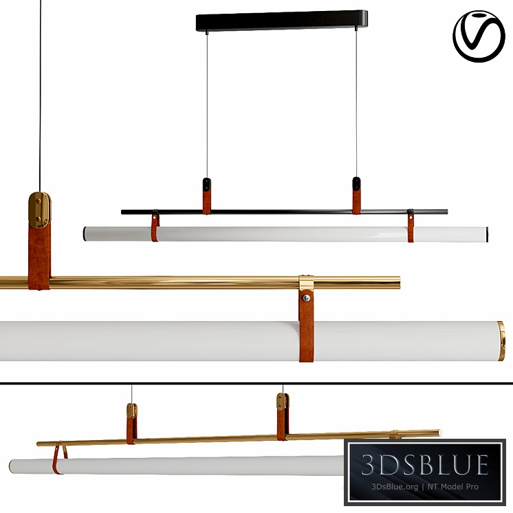 Lighting Staggered Glass Chandelier