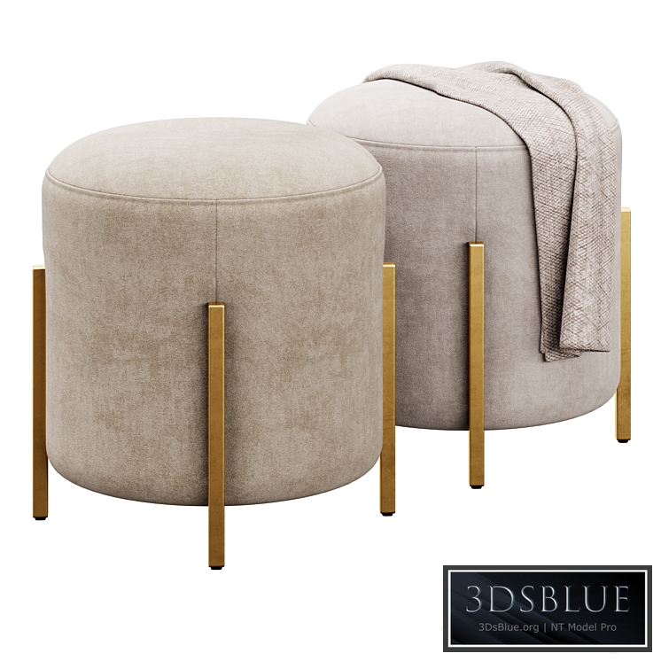 Love Joy Pouf by Miranda Kerr Home