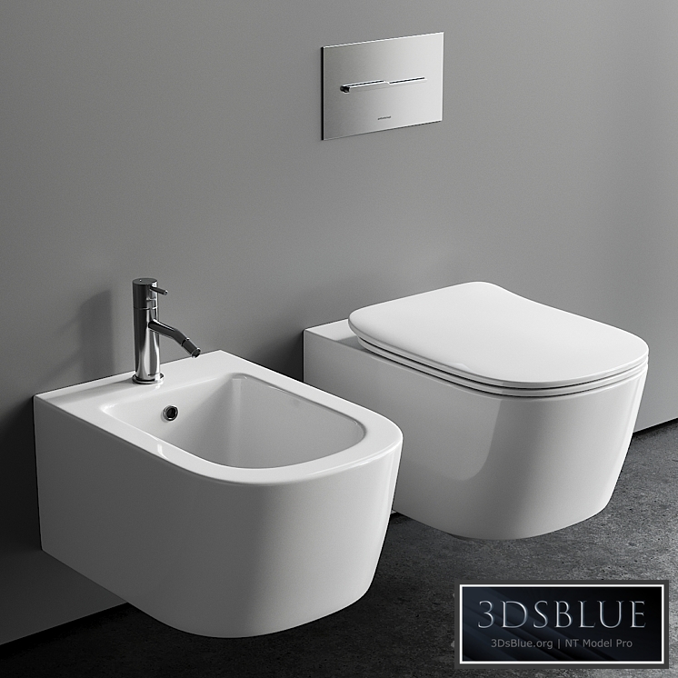 Antonio Lupi Design Komodo Wall-Hung WC