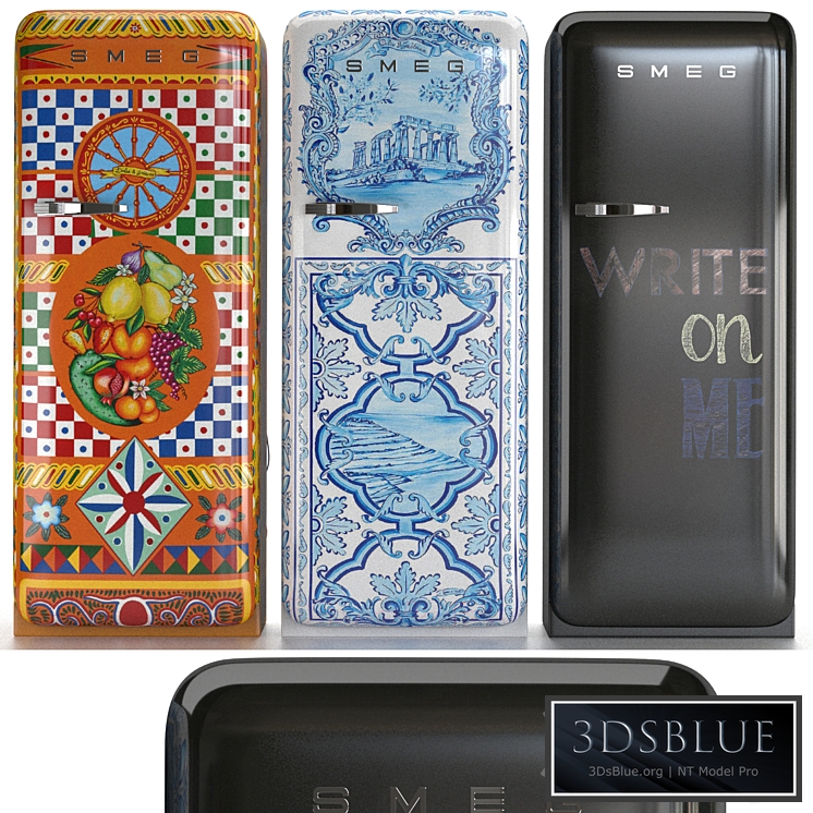 Set of refrigerators SMEG