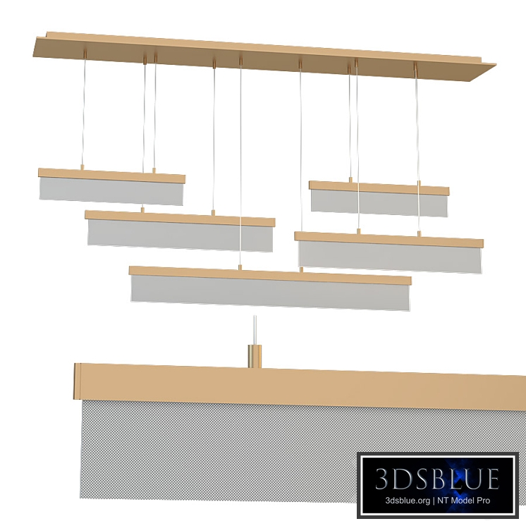 Sweep Linear Chandelier