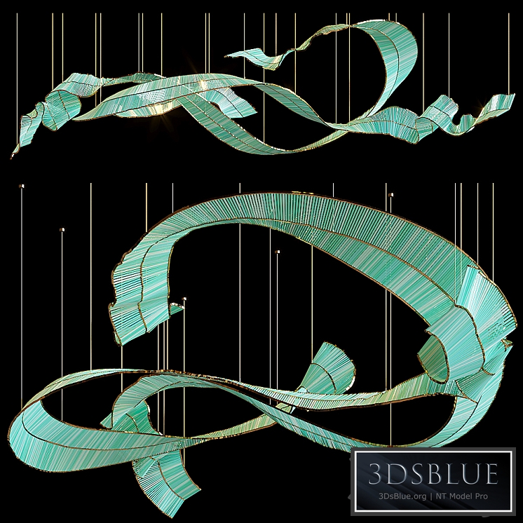 Light composition Vargov Design - Ribbon