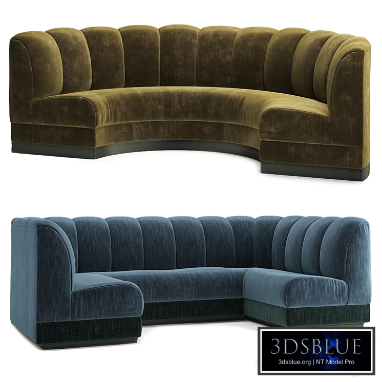 Two sofas in a restaurant