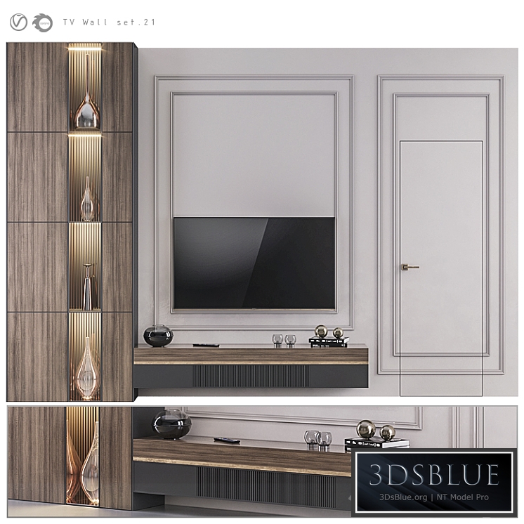 TV Wall Set 21