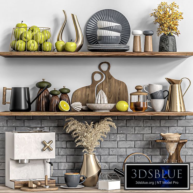 Kitchen Set 02 (Coffe Set)