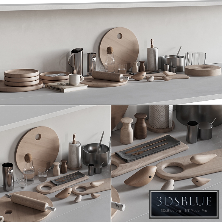 067 Kitchen Decor Set Accessories 02