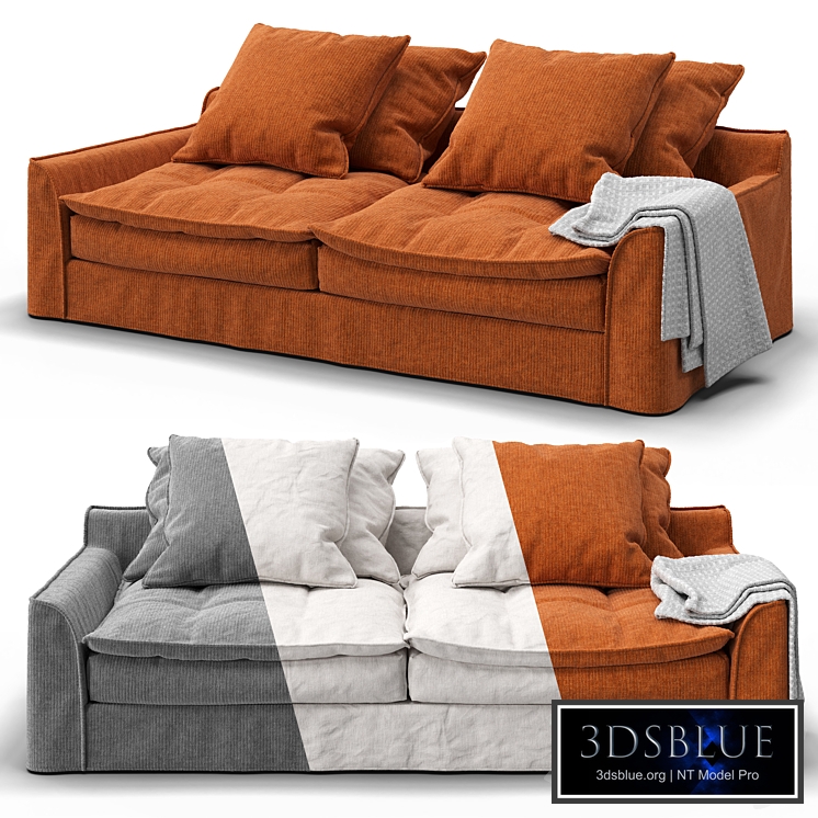 Furninova Sake 3-Seater sofa in 3 colors