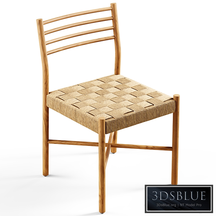 Zara Home - The oak chair with wicker seat