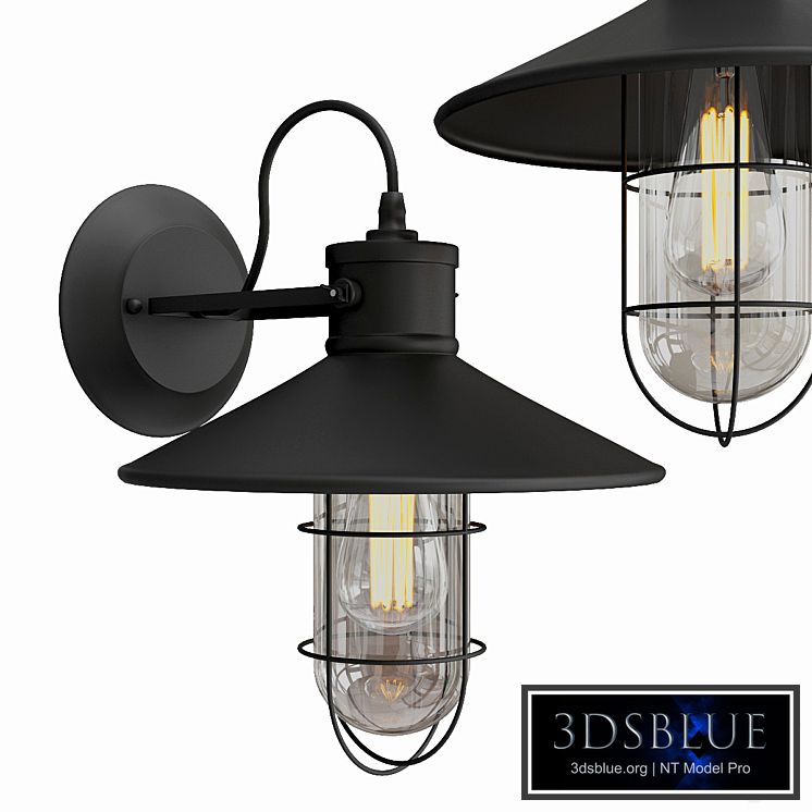 Loft Antique Edison Glass Wall Lamp