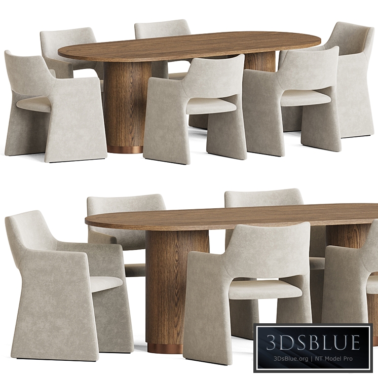 Foley Chair Campbell Table Dining Set