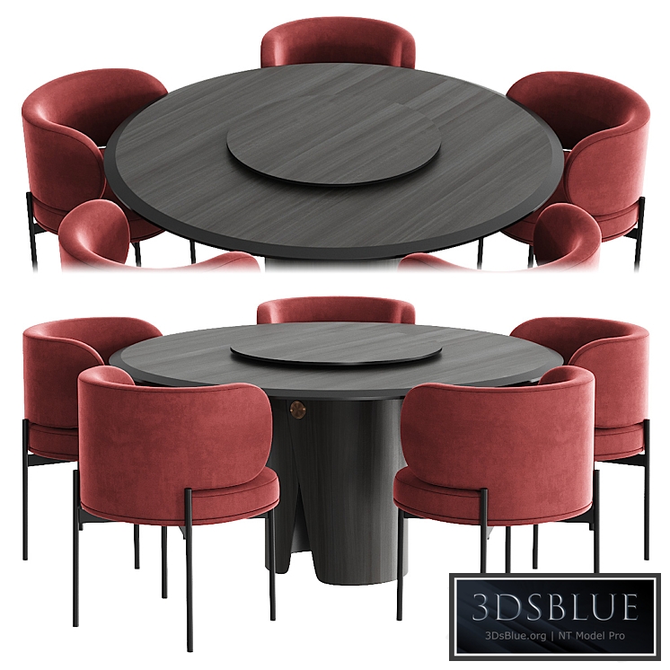 Gallotti & Radice Akiko + Manto Dinning Set 1